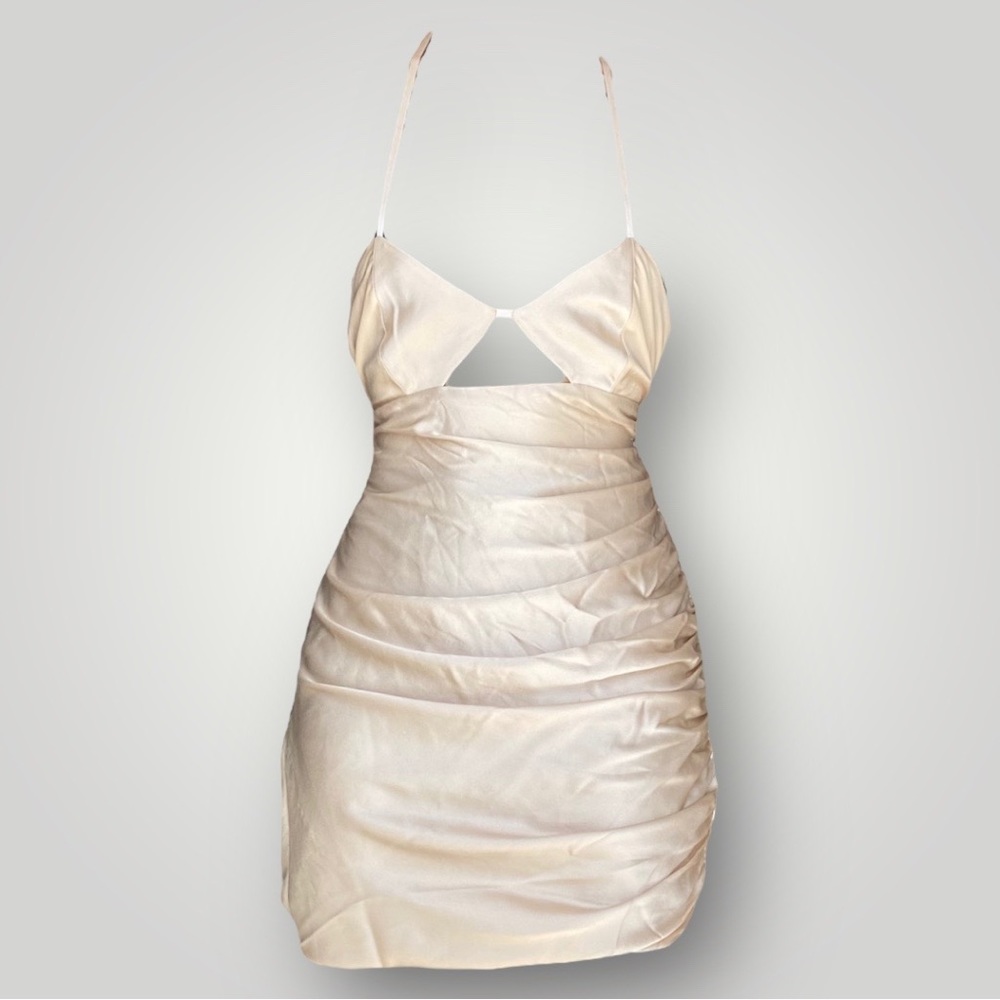 The Sei Silk Mini Slip Dress 🥠